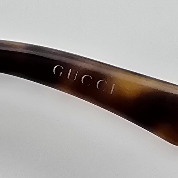 Gucci GG2942/S Tortoise Gold Frame Brown Gradient Lens Oversized Sunglasses 60mm main image 4